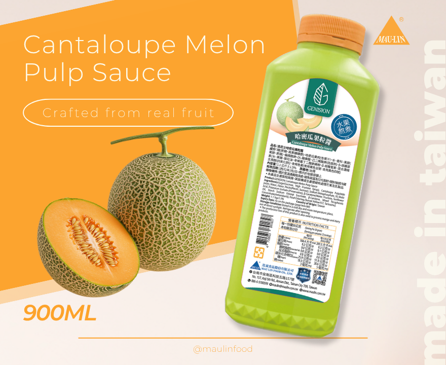 GENISION - Cantaloupe Melon Pulp Sauce